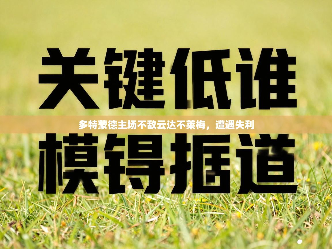 多特蒙德主场不敌云达不莱梅，遭遇失利