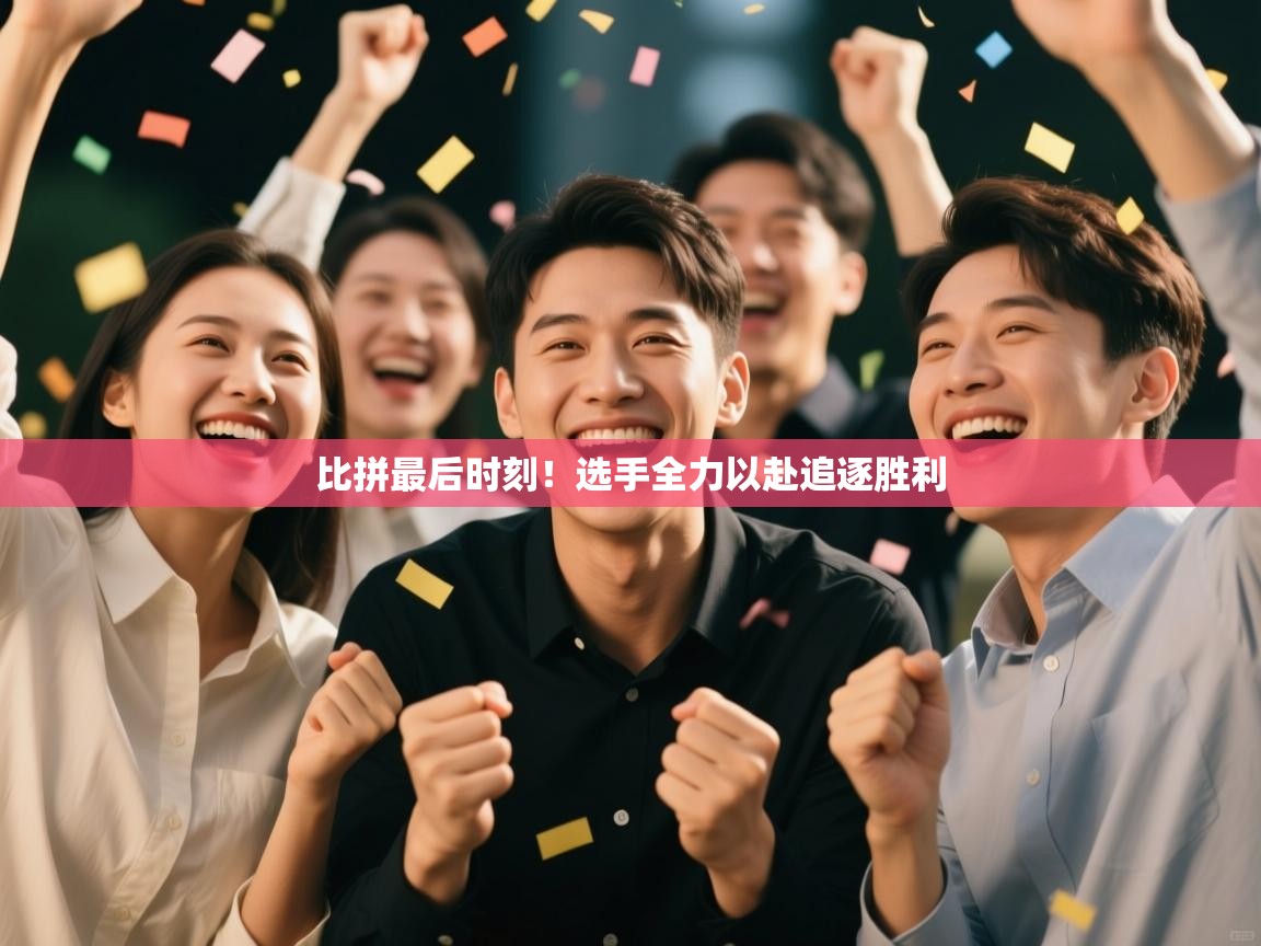 比拼最后时刻！选手全力以赴追逐胜利