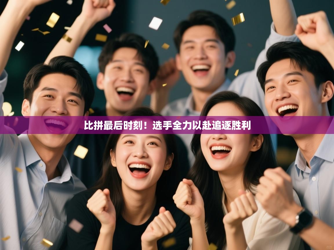 比拼最后时刻！选手全力以赴追逐胜利  第2张